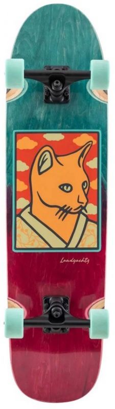 LANDYACHTZ Rally Cat Kimono Longboard / Minicruiser Komplett