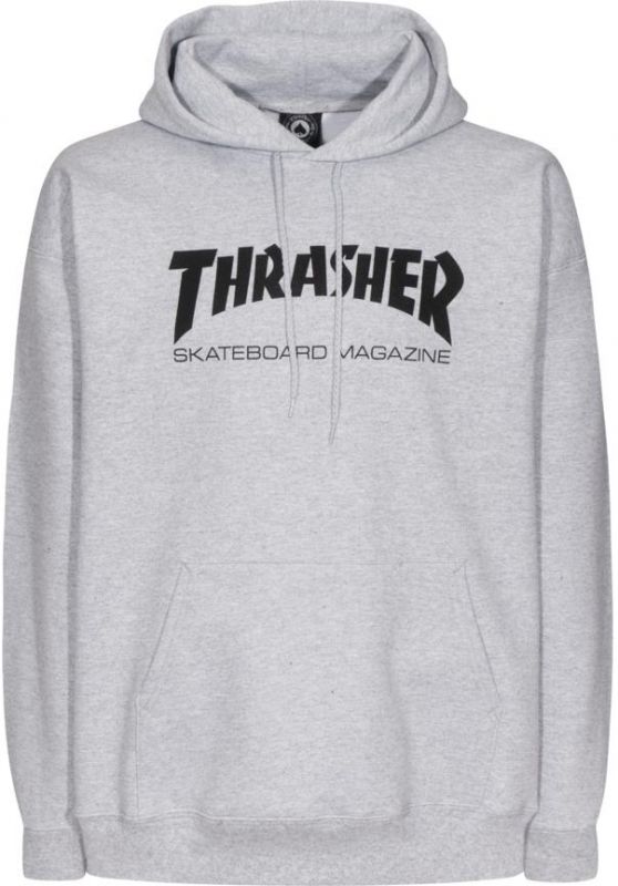 THRASHER Skatemag Hooded Sweatshirt Greymottled