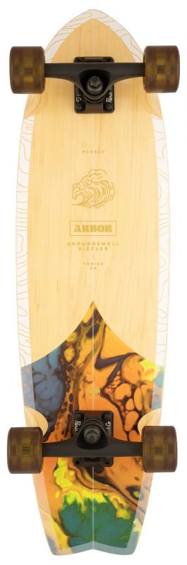 ARBOR Sizzler Groundswell 31" - Minicruiser Komplett