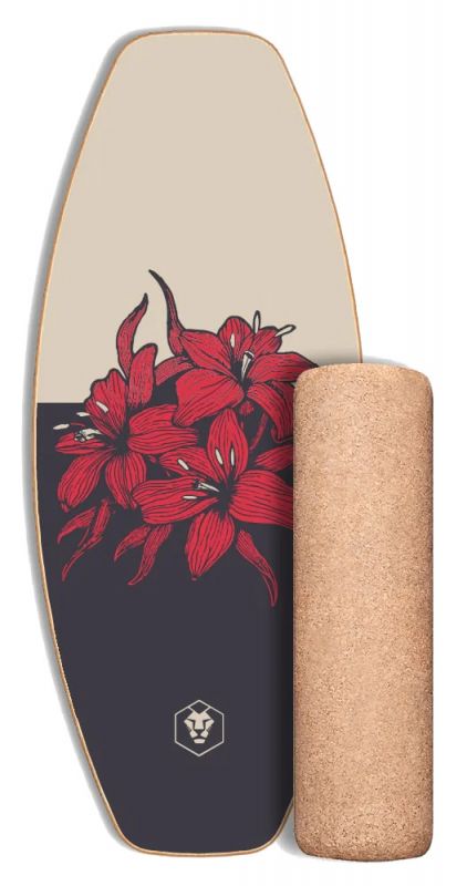 DAFFY BOARDS Allrounder Balance Board - Hibiskus