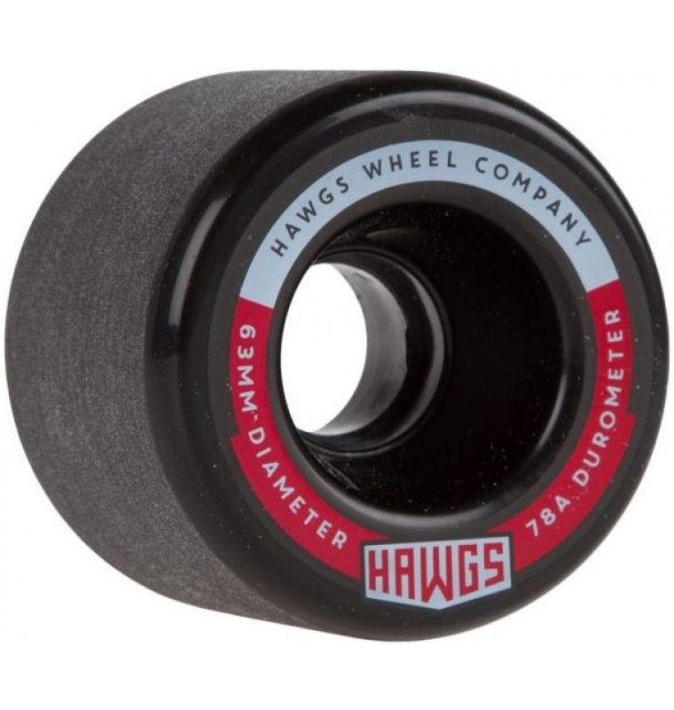 HAWGS Fatty Hawgs 78a 63mm Black Wheels