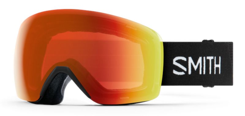 SMITH Skyline - Black/ChromaPop Everyday Red Mirror Lens - Snowboardbrille