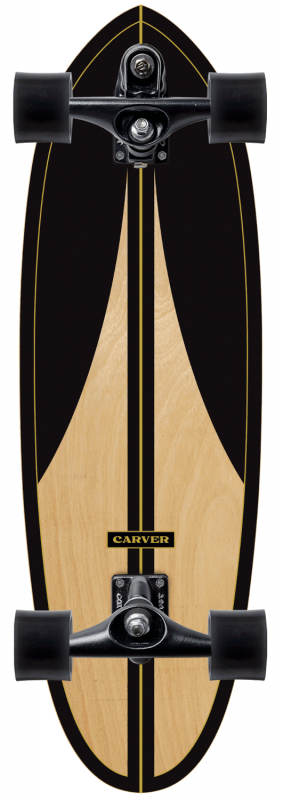 CARVER Black Label 32.5" C7 - Surfskate Komplett