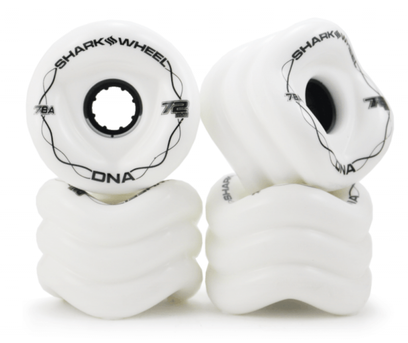 SHARK WHEELS DNA 72mm 78a - White