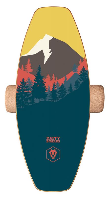 DAFFY BOARDS Allrounder Balance Board - Mountain