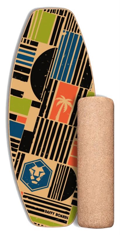 DAFFY BOARDS Allrounder Balance Board - Shapes