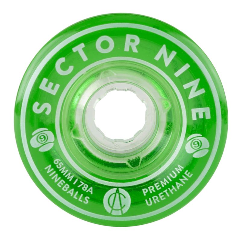 SECTOR 9 Nineballs 65mm 78a Green